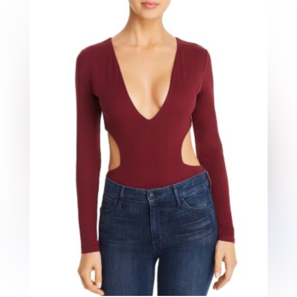 Tiger Mist Isabella Cutout Bodysuit